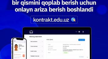 Talabalar uchun ijara to‘lovlarini bir qismini qoplab berish uchun onlayn ariza berish boshlandi